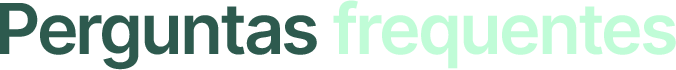 perguntas frequentes